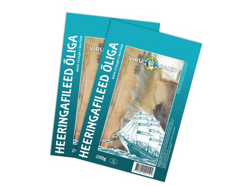 Nahata heeringafileed õliga 200g