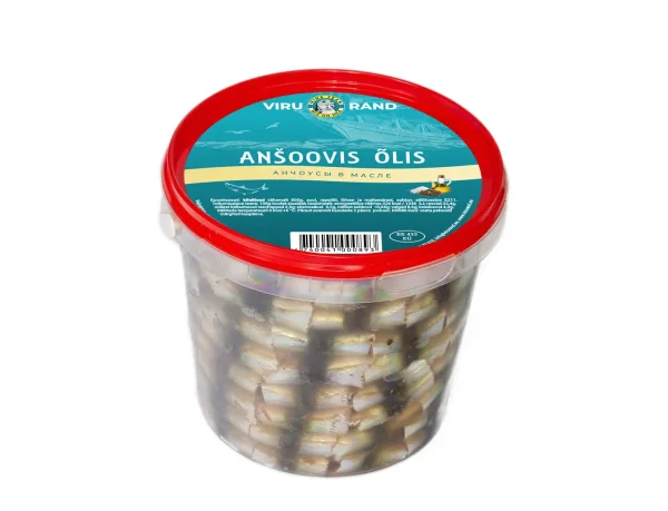 Анчоусы в масле 1kg