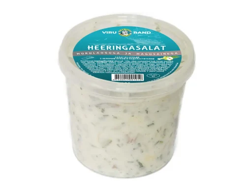 Салат из сельди с зеленым луком и подсластителем  360g