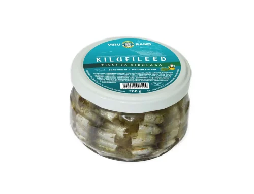 Филе кильки с укропом и луком 200g