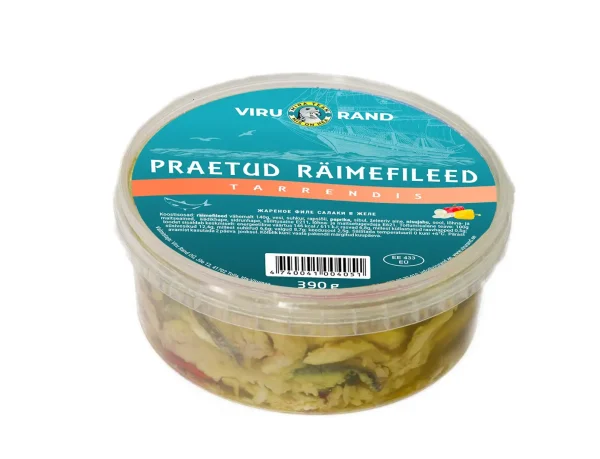 Обжаренное филе салаки в желе 390g