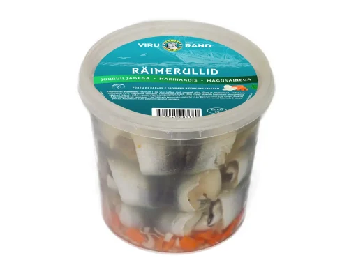 Ролльмопсы из салаки в маринаде с овощами 380g